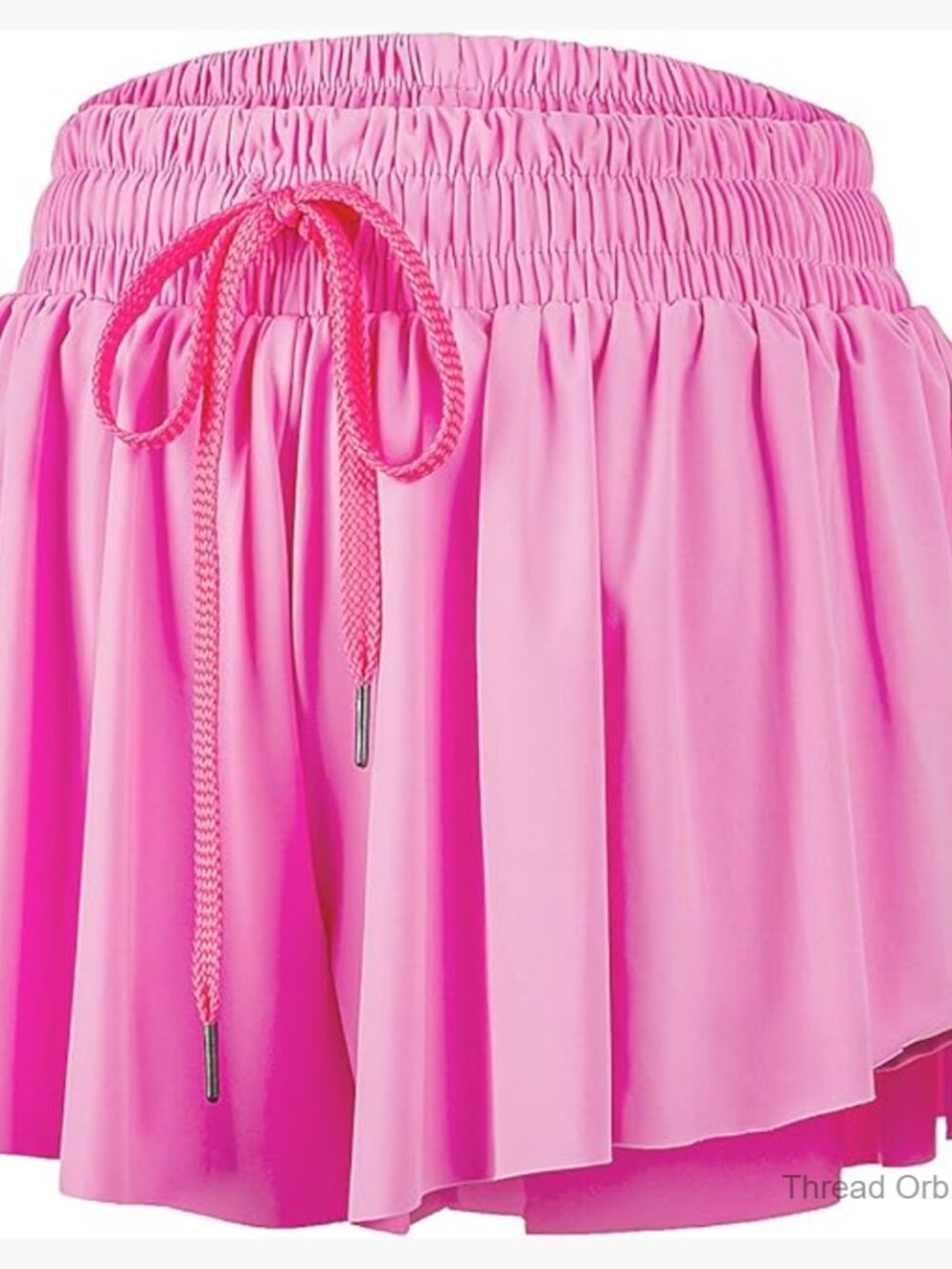 High Waisted Athletic Skort with Spandex Shorts for Yoga Running Workout